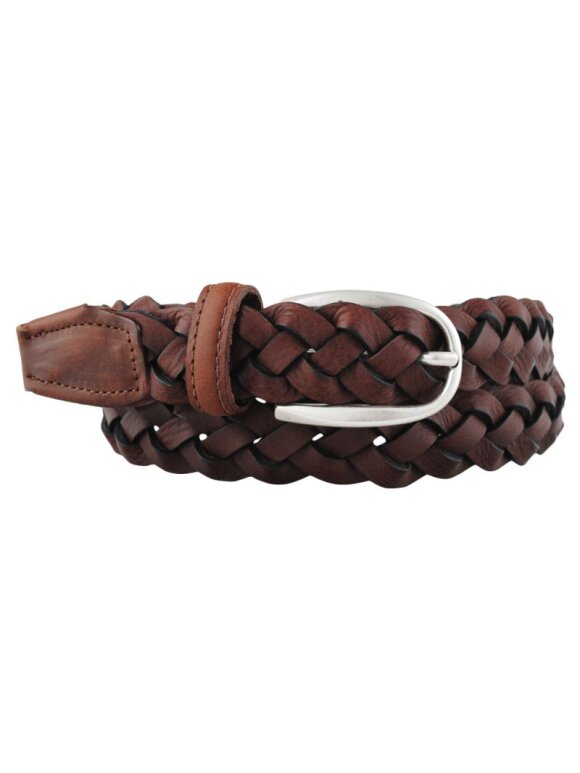 Bosswik Woman - Bosswik Belt, Dark Brown Flet