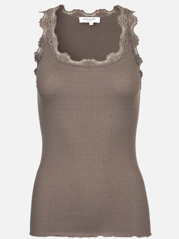 Rosemunde - Rosemunde Silk top w/ lace