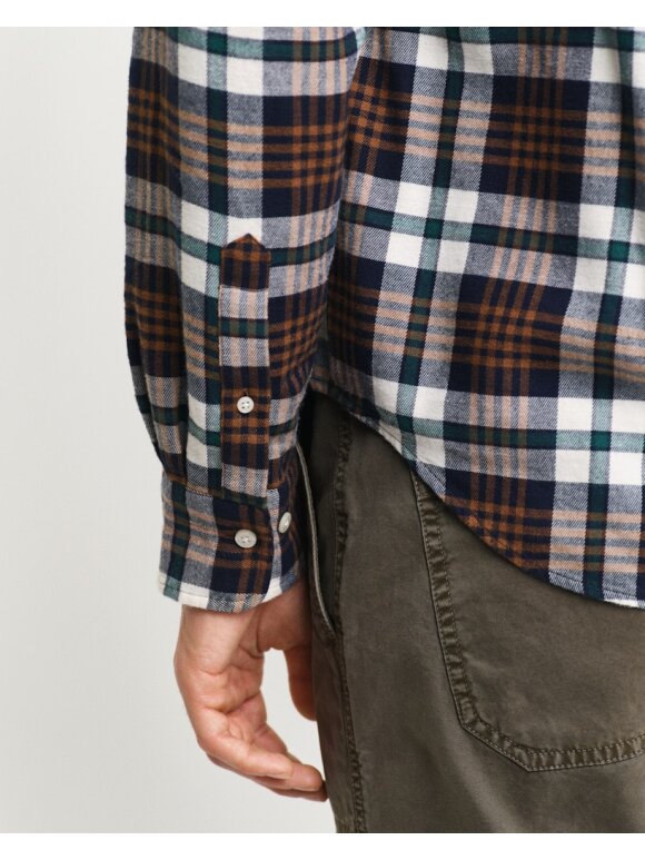 Gant - Gant REG FLANNEL PLAID SHIRT