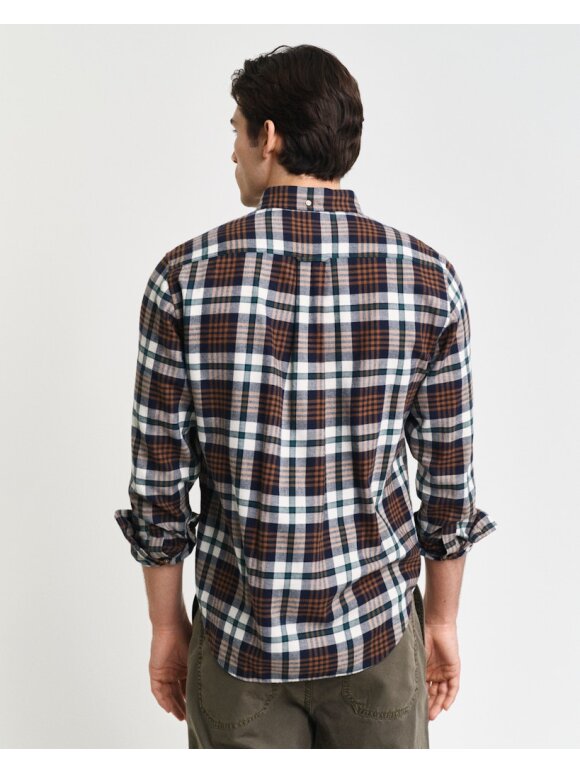 Gant - Gant REG FLANNEL PLAID SHIRT