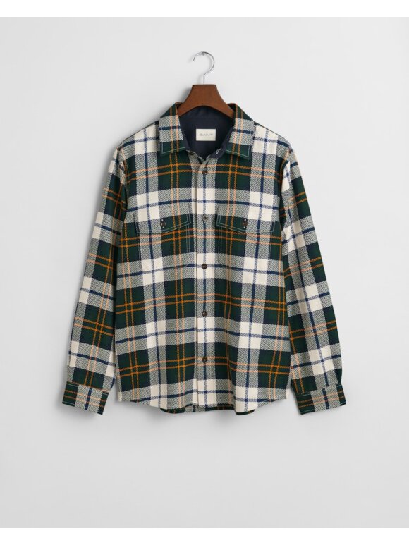 Gant - GANT HERRINGBONE CHECK OVER