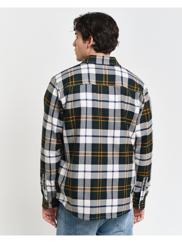 Gant - GANT HERRINGBONE CHECK OVER