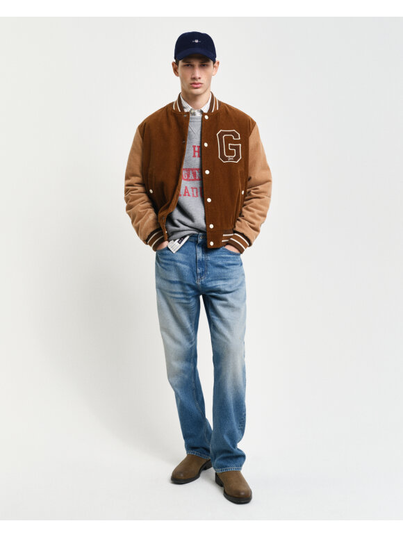 Gant - Gant CORD VARSITY JACKET