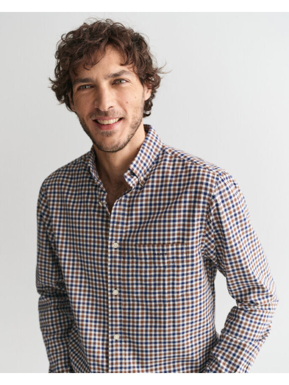 Gant - Gant REG LIGHT TWILL GINGHAM