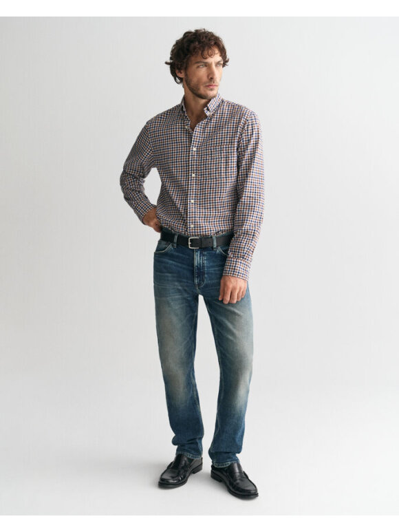 Gant - Gant REG LIGHT TWILL GINGHAM