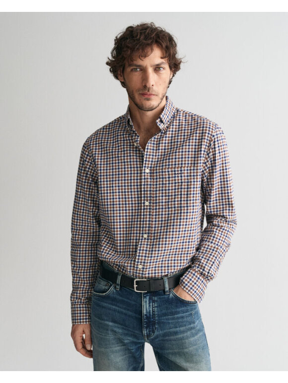 Gant - Gant REG LIGHT TWILL GINGHAM