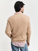 Gant - Gant LAMBSWOOL CABLE C-NECK