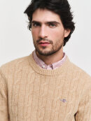 Gant - Gant LAMBSWOOL CABLE C-NECK