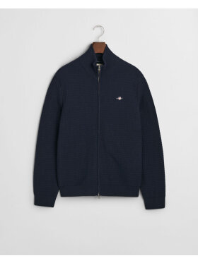 Gant - Gant COTTON TEXTURED ZIP