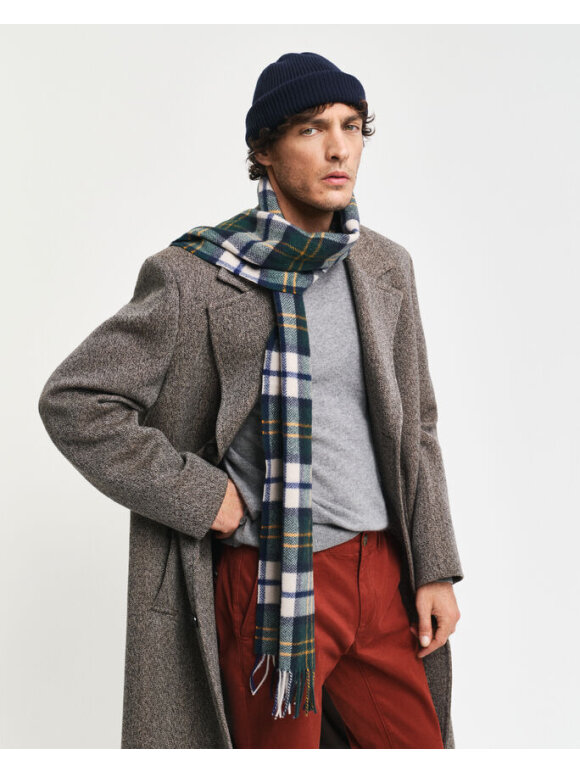 Gant - Gant HERRINGBONE CHECK WOOL