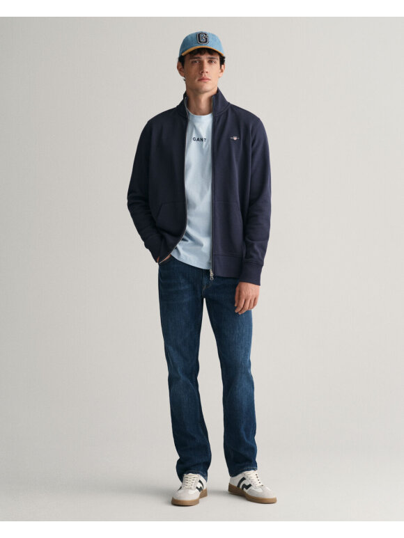 Gant - Gant REG SHIELD FULL ZIP SWEAT