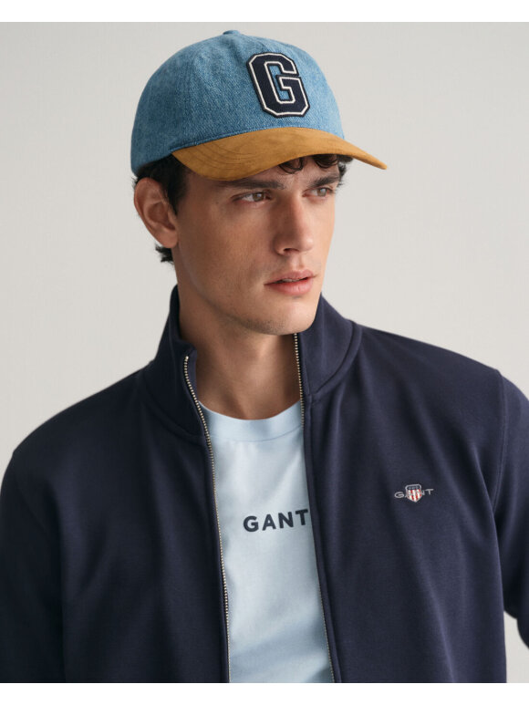 Gant - Gant REG SHIELD FULL ZIP SWEAT