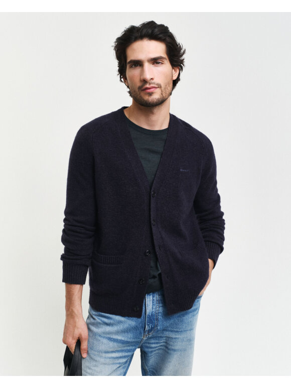 Gant - Gant WOOL BLEND CARDIGAN