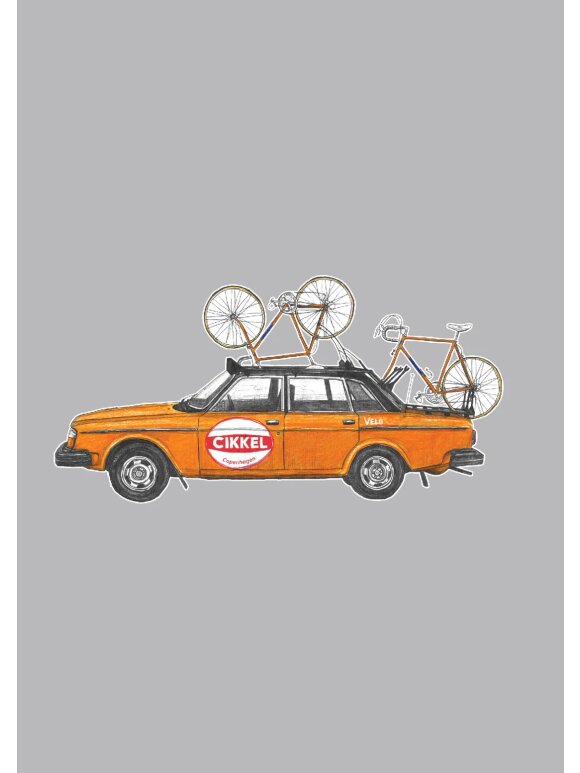 CIKKEL - Cikkel Orange 1975 Team car