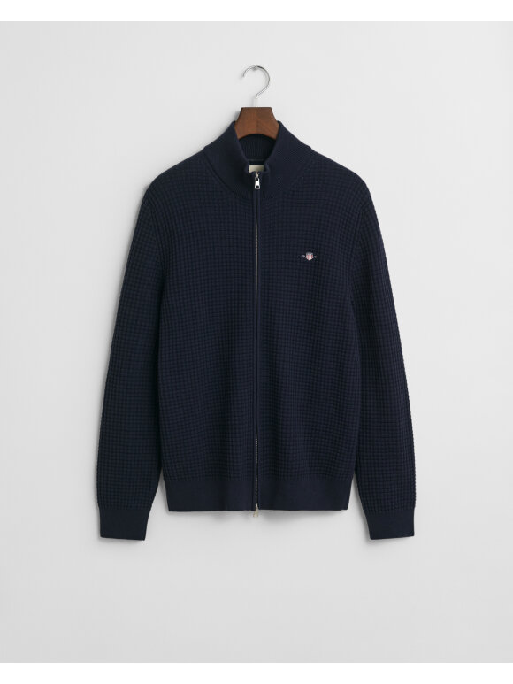 Gant - Gant ZIPPED TEXTURED COTTON