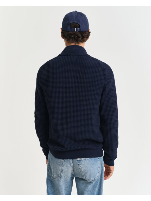 Gant - Gant ZIPPED TEXTURED COTTON