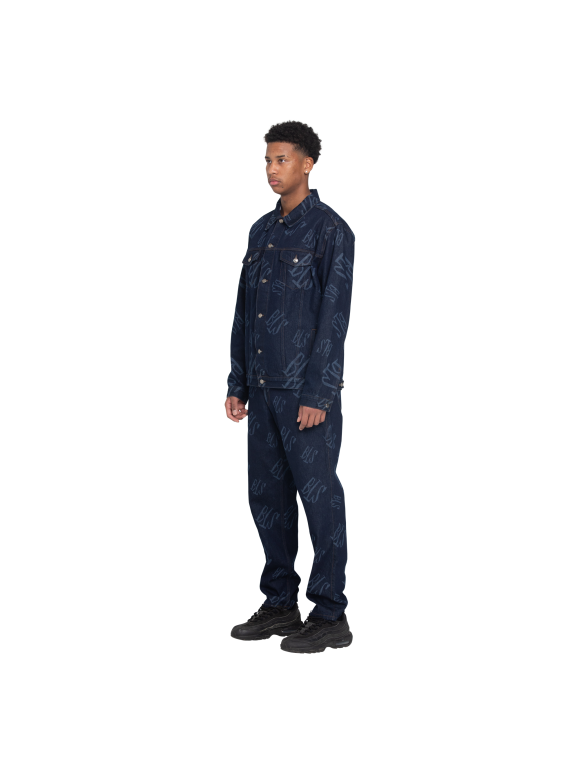 BLS HAFNIA - BLS HAFNIA LASER DENIM JACKET