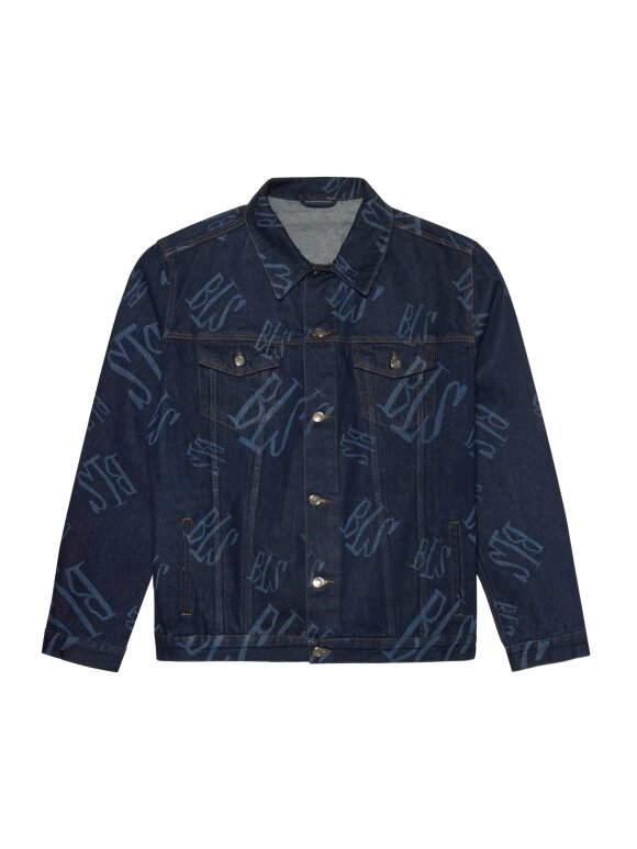 BLS HAFNIA - BLS HAFNIA LASER DENIM JACKET