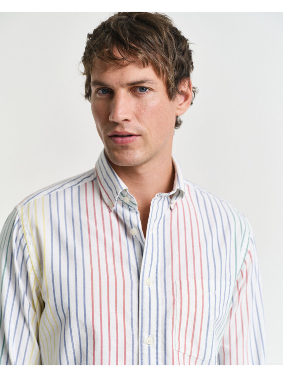 Gant - Gant ARCHIVE OXF MULTI STRIPE