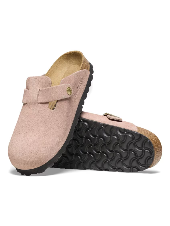 Birkenstock Dame - Birkenstock Boston Light Rose