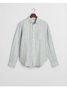 Gant - Gant REG LINEN STRIPE SHIRT