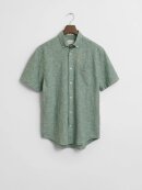 Gant - Gant REG COTTON LINEN SS SHIRT